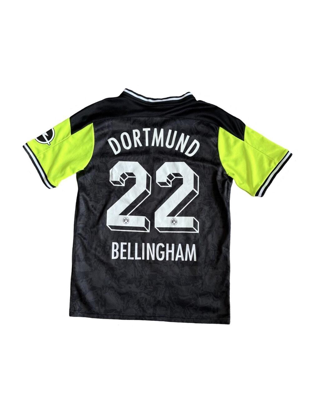 Puma Jude Bellingham Dortmund BVB Null Ne90n Jersey Shirt Soccer Size Medium